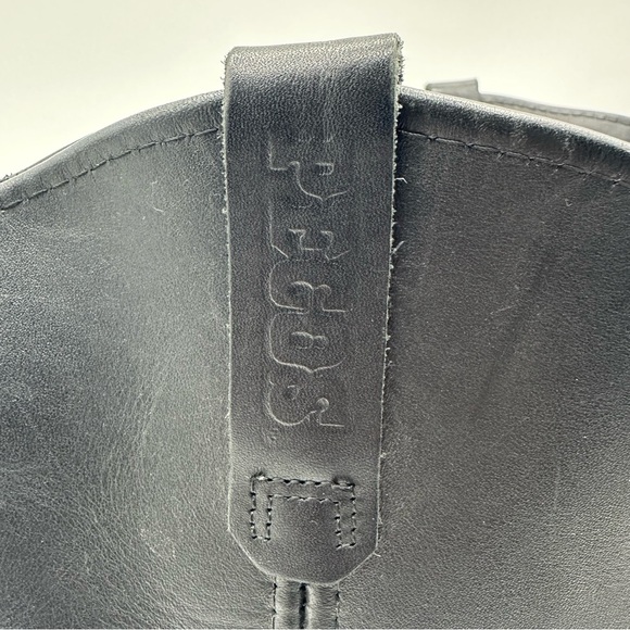 Red Wing Pecos Black Boots Mens 12 D Leather 1125 Western Work USA Made READ - Picture 5 of 14